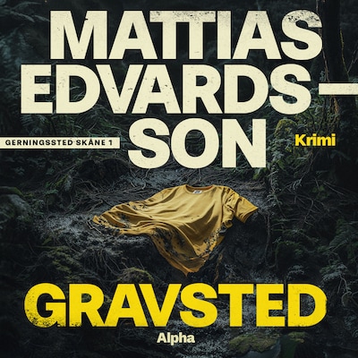 Gravsted – omslag til lydbogen af Mattias Edvardsson