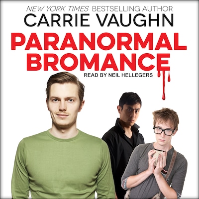 Paranormal Bromance – omslag til lydbogen af Carrie Vaughn