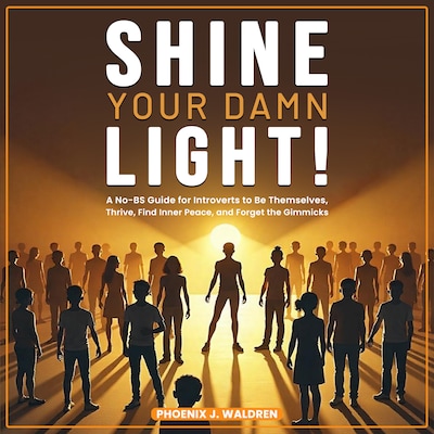 Shine Your Damn Light! – omslag til lydbogen af Phoenix J. Waldren