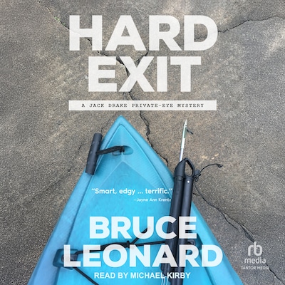 Hard Exit – omslag til lydbogen af Bruce Leonard