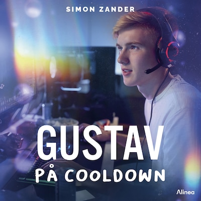Gustav på cooldown, Sort Læseklub – omslag til lydbogen af Simon Zander