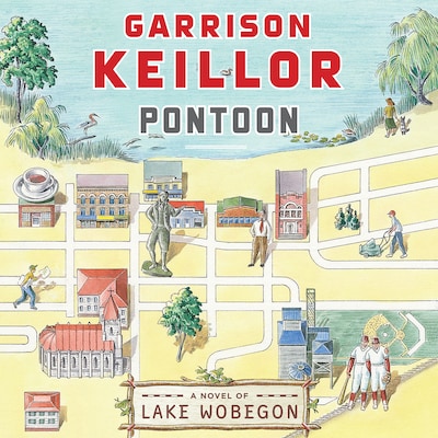 Pontoon – omslag til lydbogen af Garrison Keillor