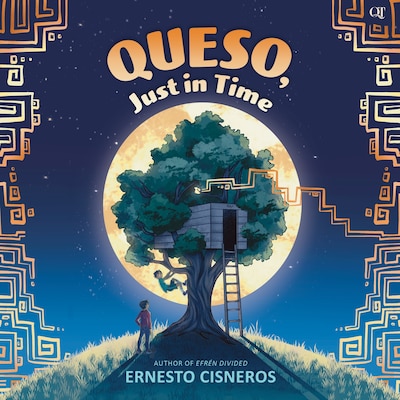 Queso, Just in Time – omslag til lydbogen af Ernesto Cisneros
