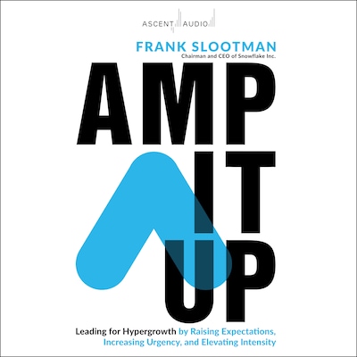 Amp It Up – omslag til lydbogen af Frank Slootman