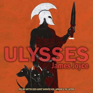 Ulysses – omslag till ljudboken av James Joyce, Eden Garret
