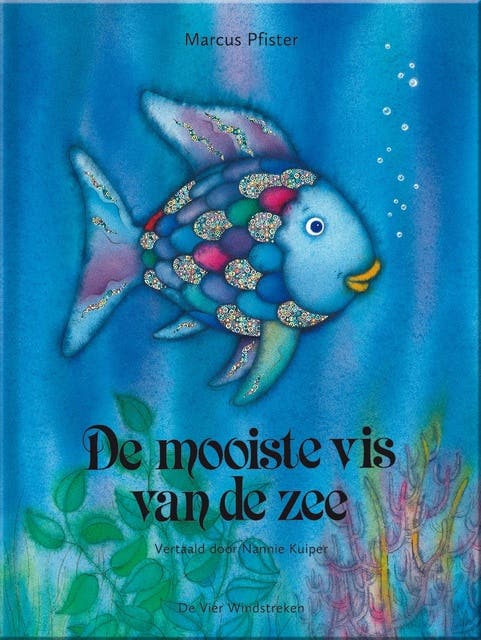 De mooiste vis van de zee – omslag van het luisterboek van Marcus Pfister