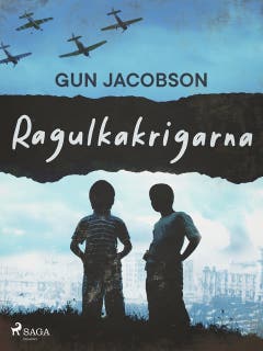 Ragulkakrigarna – omslag till ljudboken av Gun Jacobson