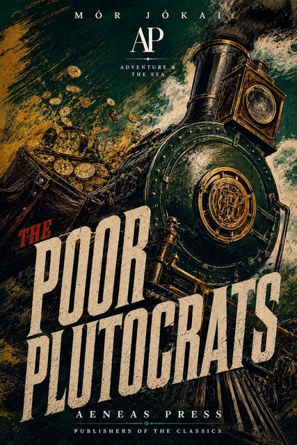 The Poor Plutocrats – omslag til lydbogen af Mór Jókai