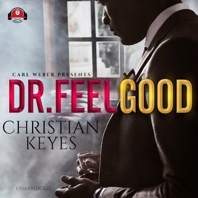Dr. Feelgood – omslag til lydbogen af Christian Keyes