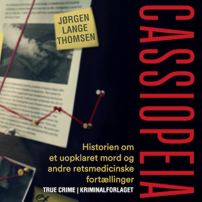 Cassiopeia – omslag til lydbogen af Jørgen Lange Thomsen