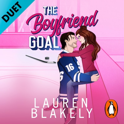 The Boyfriend Goal – omslag til lydbogen af Lauren Blakely