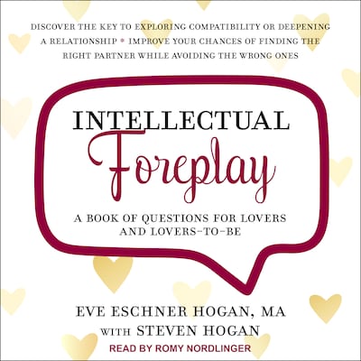 Intellectual Foreplay – omslag til lydbogen af Eve Eschner Hogan, MA
