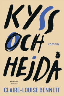 Kyss och hejdå – omslag till ljudboken av Claire-Louise Bennett