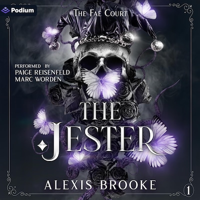 The Jester – omslag til lydbogen af Alexis Brooke