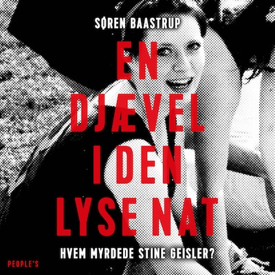 En djævel i den lyse nat – omslag til lydbogen af Søren Baastrup