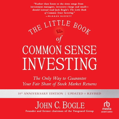 The Little Book of Common Sense Investing – omslag til lydbogen af John C. Bogle