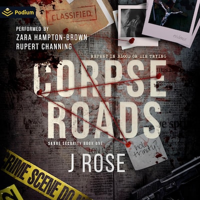 Corpse Roads – omslag til lydbogen af J Rose