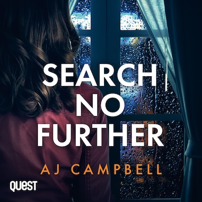 Search No Further – omslag til lydbogen af A J Campbell