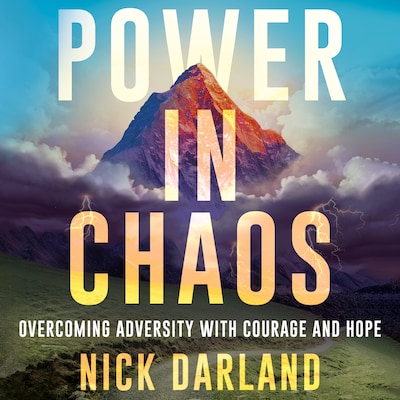 Power in Chaos – omslag til lydbogen af Nick Darland