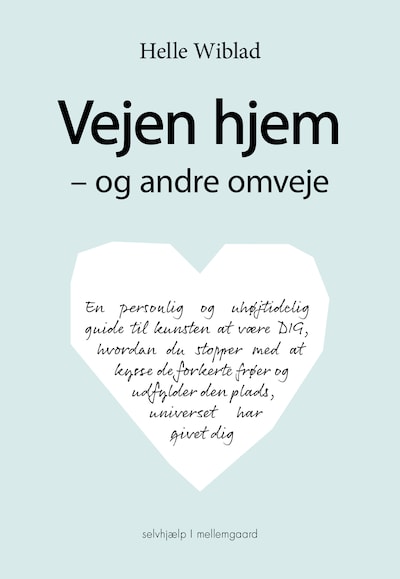 Vejen hjem - og andre omveje – omslag til lydbogen af Helle Wiblad