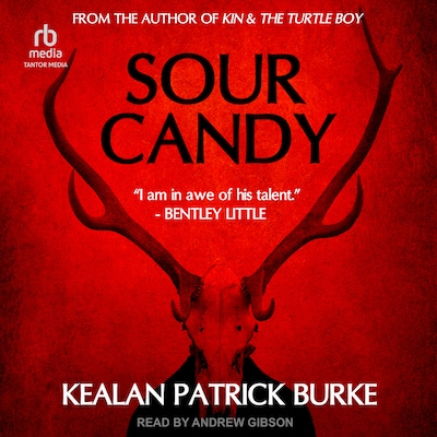 Sour Candy – omslag til lydbogen af Kealan Patrick Burke