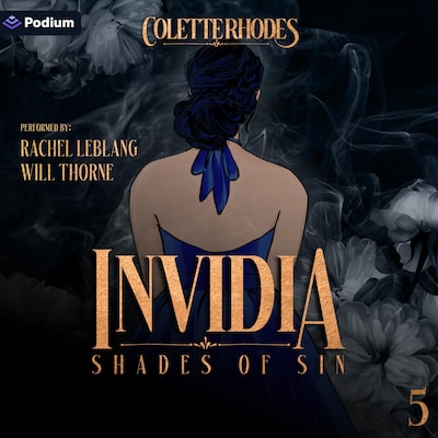 Invidia – omslag til lydbogen af Colette Rhodes