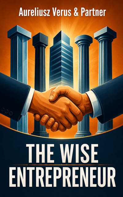 The Wise Entrepreneur – omslag til lydbogen af Aureliusz Verus