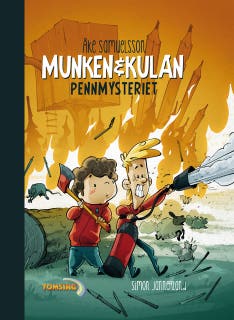 Pennmysteriet – omslag till ljudboken av Åke Samuelsson