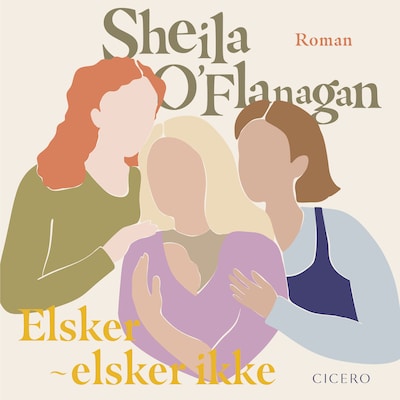Elsker - elsker ikke – omslag til lydbogen af Sheila O'Flanagan