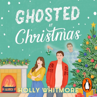 Ghosted at Christmas – omslag til lydbogen af Holly Whitmore