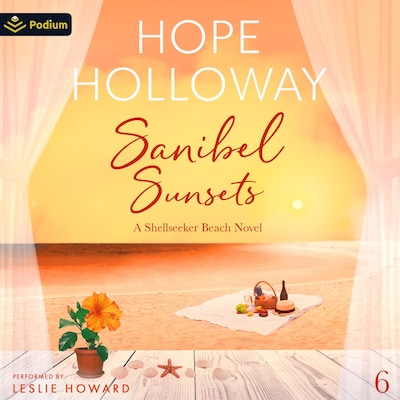 Sanibel Sunsets – omslag til lydbogen af Hope Holloway
