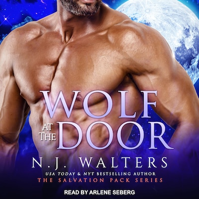 Wolf at the Door – omslag til lydbogen af N.J. Walters