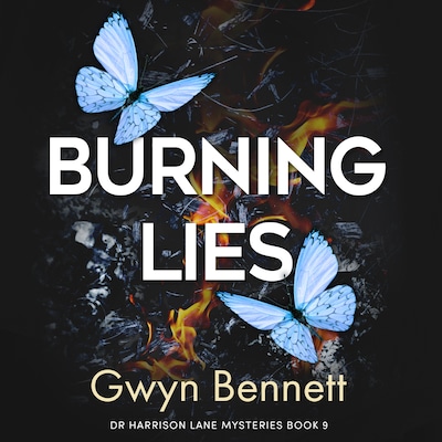 Burning Lies – omslag til lydbogen af Gwyn Bennett
