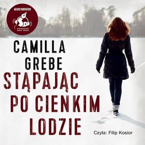 Stąpając po cienkim lodzie – okładka audiobooka, autor Camilla Grebe