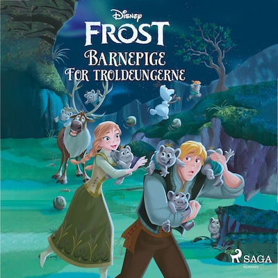 Frost - Barnepige for troldeungerne – omslag til lydbogen af Disney