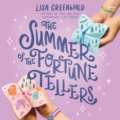 The Summer of the Fortune Tellers – omslag til lydbogen af Lisa Greenwald
