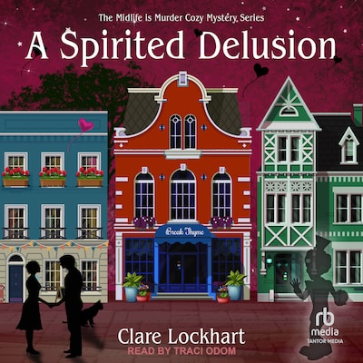 A Spirited Delusion – omslag til lydbogen af Clare Lockhart