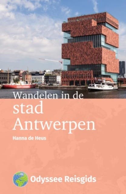 Wandelen in Antwerpen – omslag van het luisterboek van Hanna de Heus