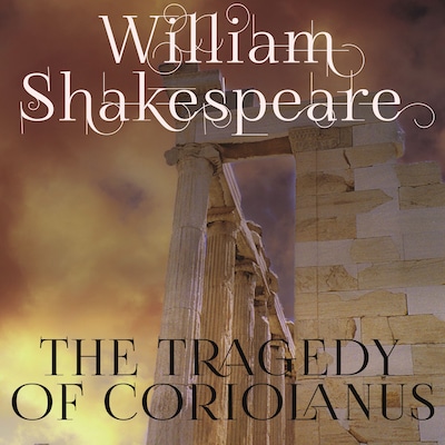 The Tragedy of Coriolanus – omslag til lydbogen af William Shakespeare