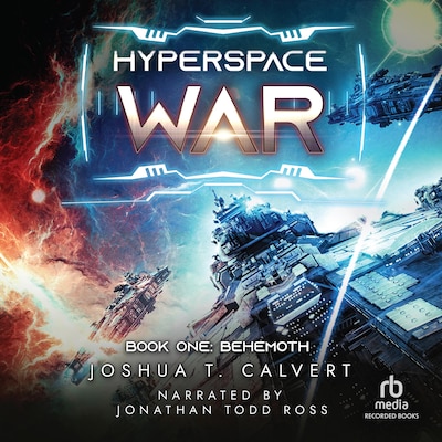 Hyperspace War: Behemoth – omslag til lydbogen af Joshua T. Calvert