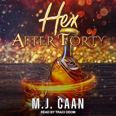 Hex after Forty – omslag til lydbogen af M.J. Caan