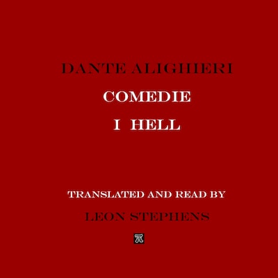 Comedie Hell – omslag til lydbogen af Dante Alighieri