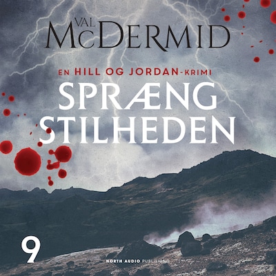 Spræng stilheden – omslag til lydbogen af Val McDermid