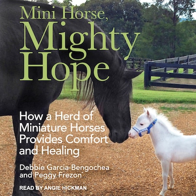 Mini Horse, Mighty Hope – omslag til lydbogen af Debbie Garcia-Bengochea, Peggy Frezon