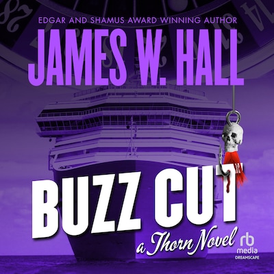 Buzz Cut – omslag til lydbogen af James W. Hall