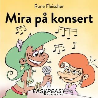 Mira på konsert – omslag till ljudboken av Rune Fleischer