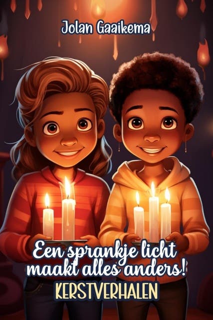 Een sprankje licht maakt alles anders: Kerstverhalen – omslag van het luisterboek van Jolan Gaaikema