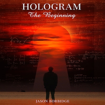 Hologram – omslag till ljudboken av Jason Borbidge
