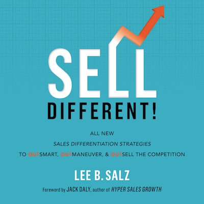 Sell Different! – omslag til lydbogen af Lee B. Salz