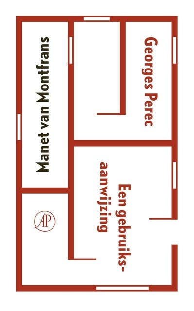 Georges Perec, een gebruiksaanwijzing – omslag van het luisterboek van Manet van Montfrans